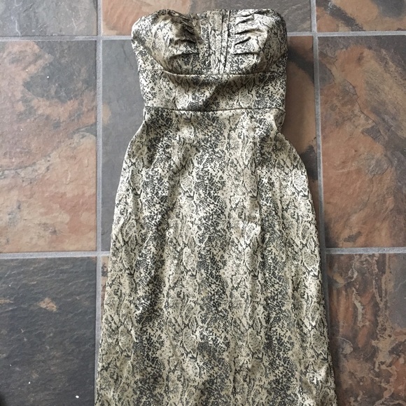 Python Satin Dress - Picture 2 of 2